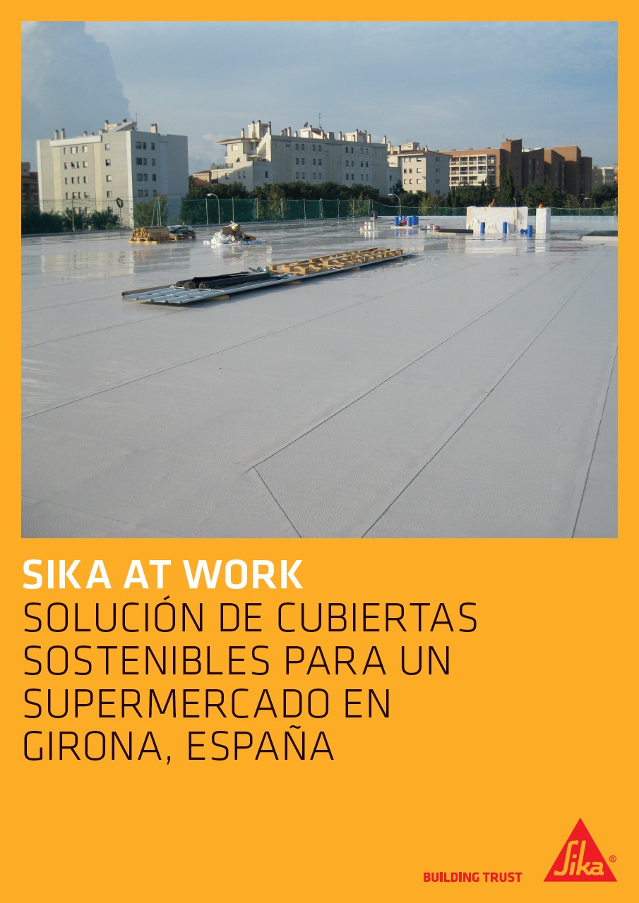 Solución de Cubiertas Sostenibles Supermercado (Girona)