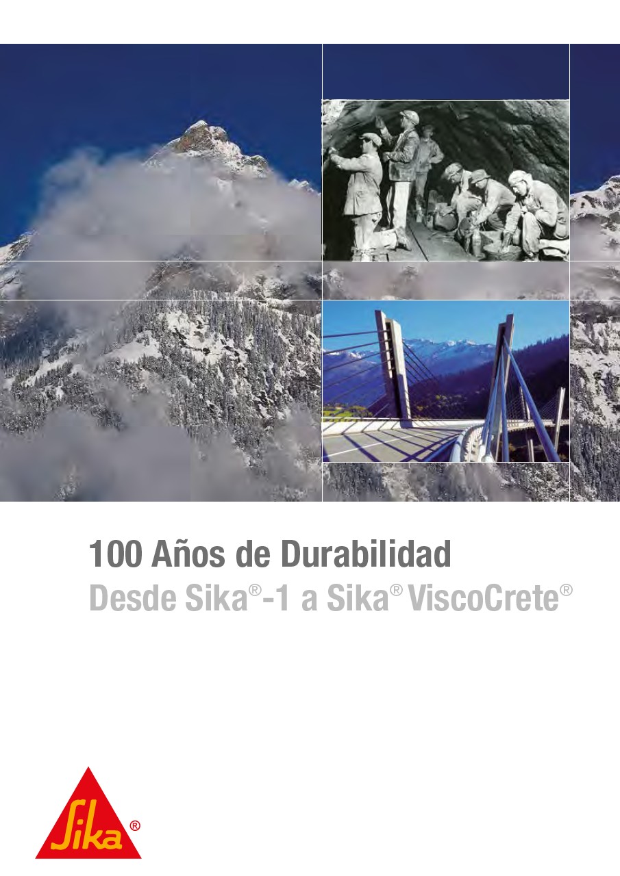 100 Años de Durabilidad - Desde Sika-1 a Sika ViscoCrete