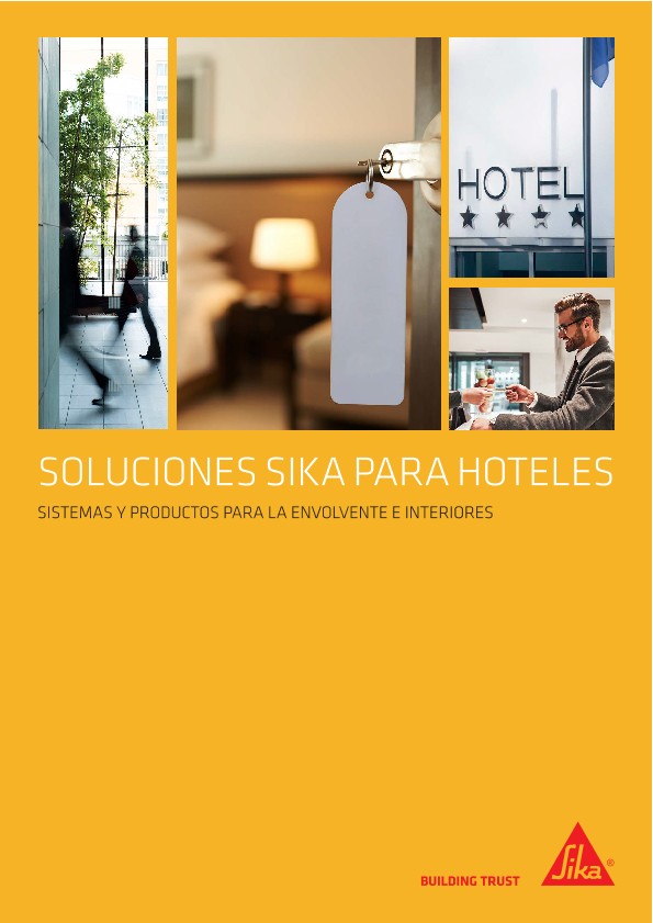  Soluciones Sika para Hoteles