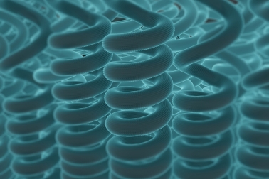 Illustration of Sika Purform® polyurethane technology close up spirals