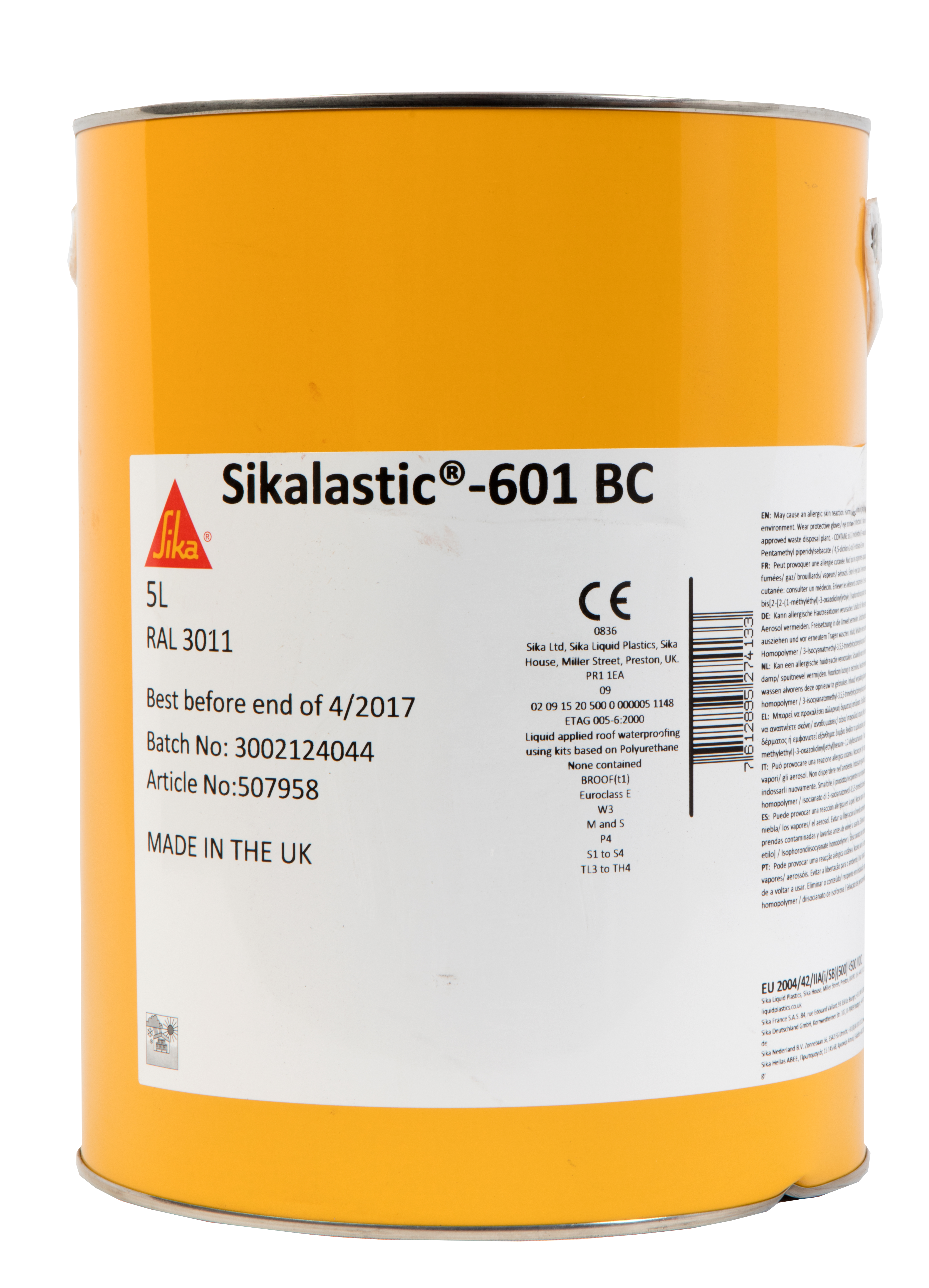 sikalastic 601 BC